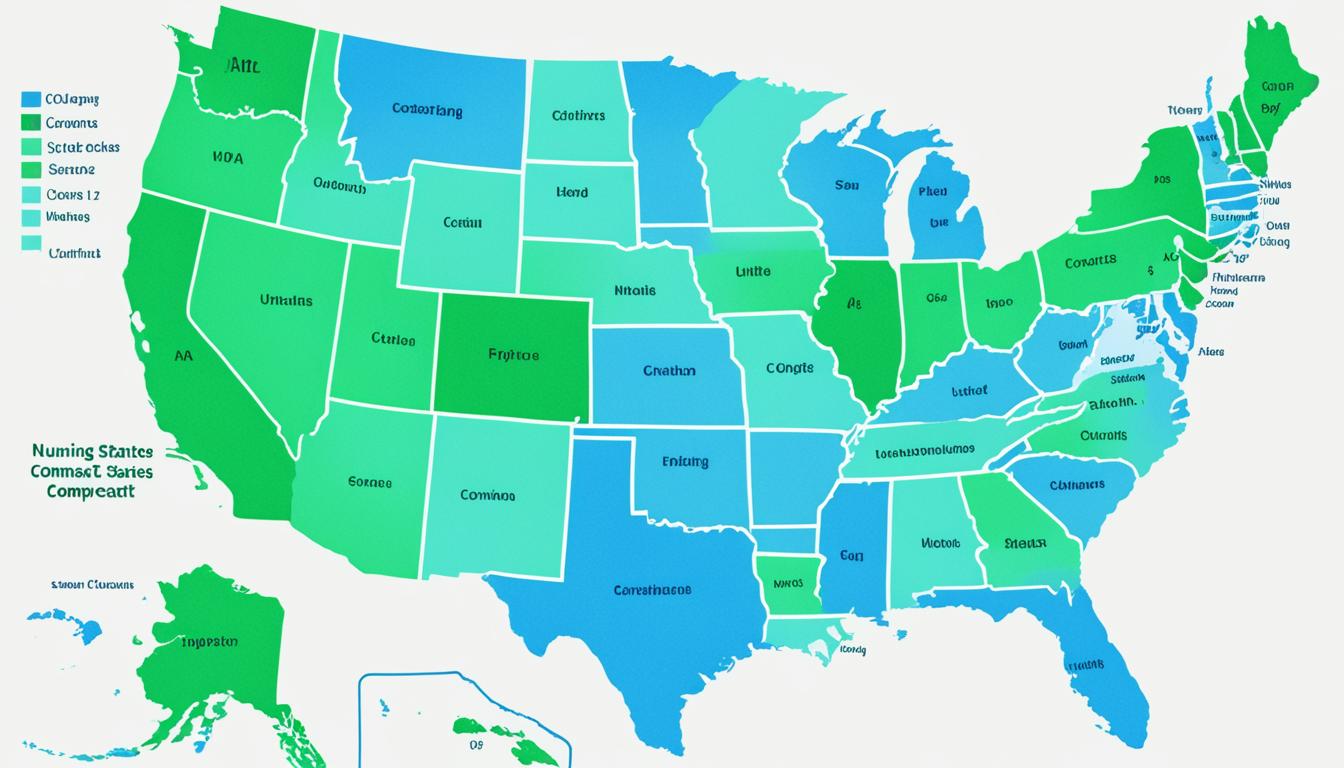 nursing license compact states